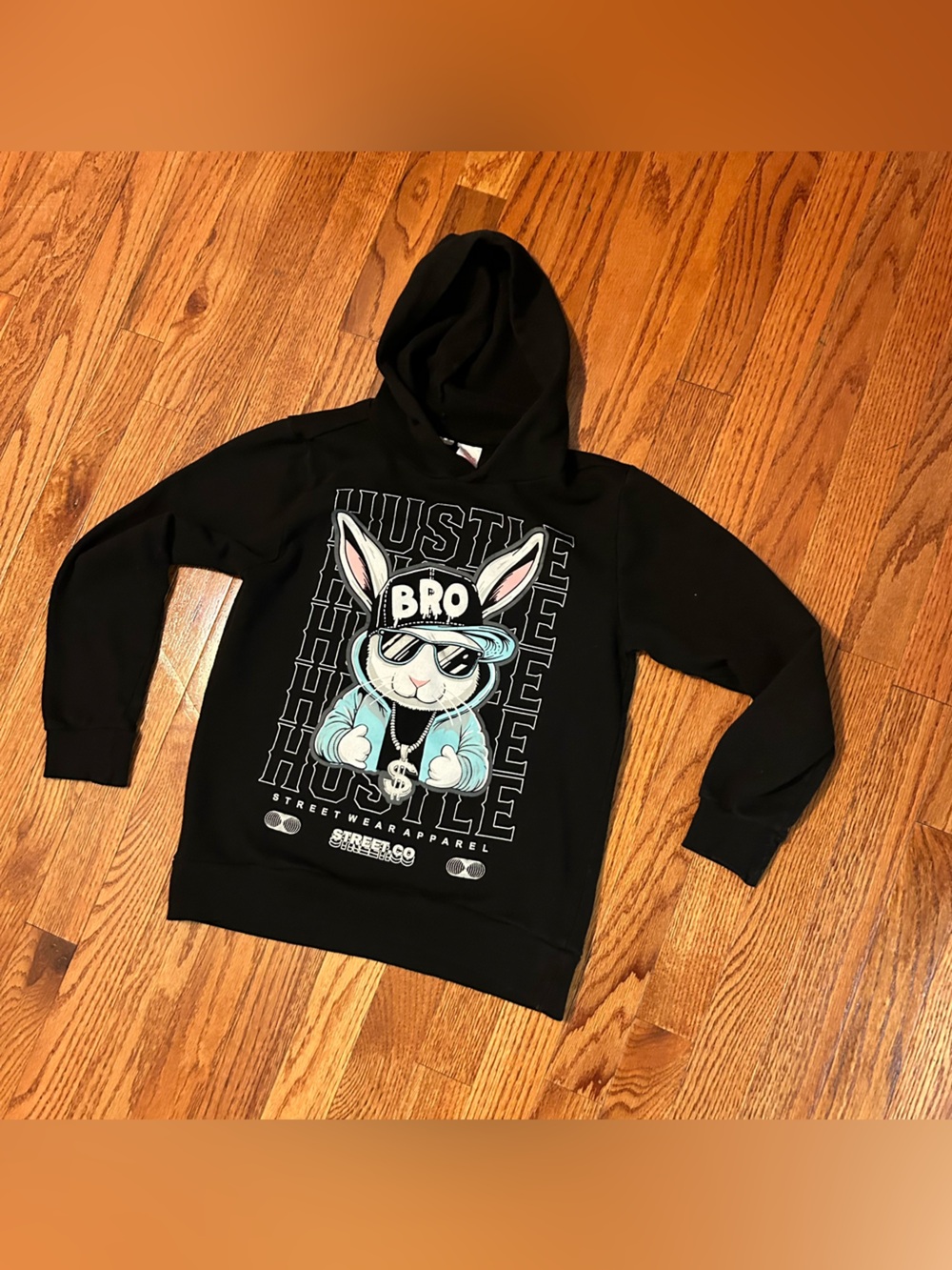 INDENT HUSTLE BRO BUNNY HOODIE